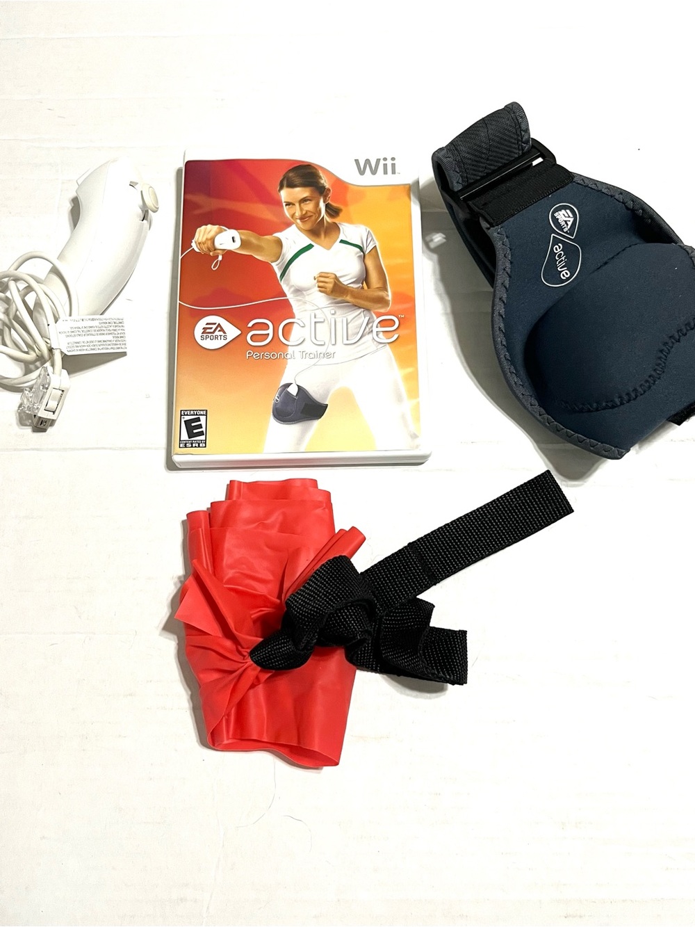 Nintendo White Motion Controller & Active Accessory Bundle - Picture 11 of 16